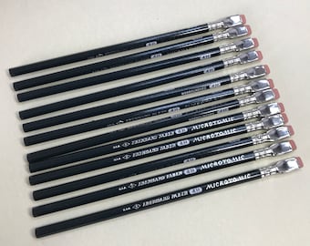 Eberhard Faber Microtomic 603 4H: One Dozen Vintage Pencils With