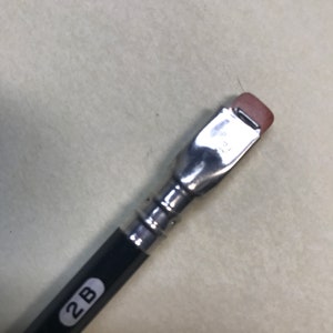 Eberhard Faber Microtomic 2B Vintage Pencil with Blackwing Style Clamp Eraser