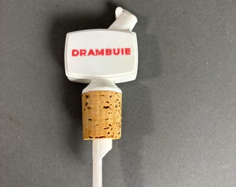 Vintage Un- Used Drambuie Bottle Pourer and Stopper