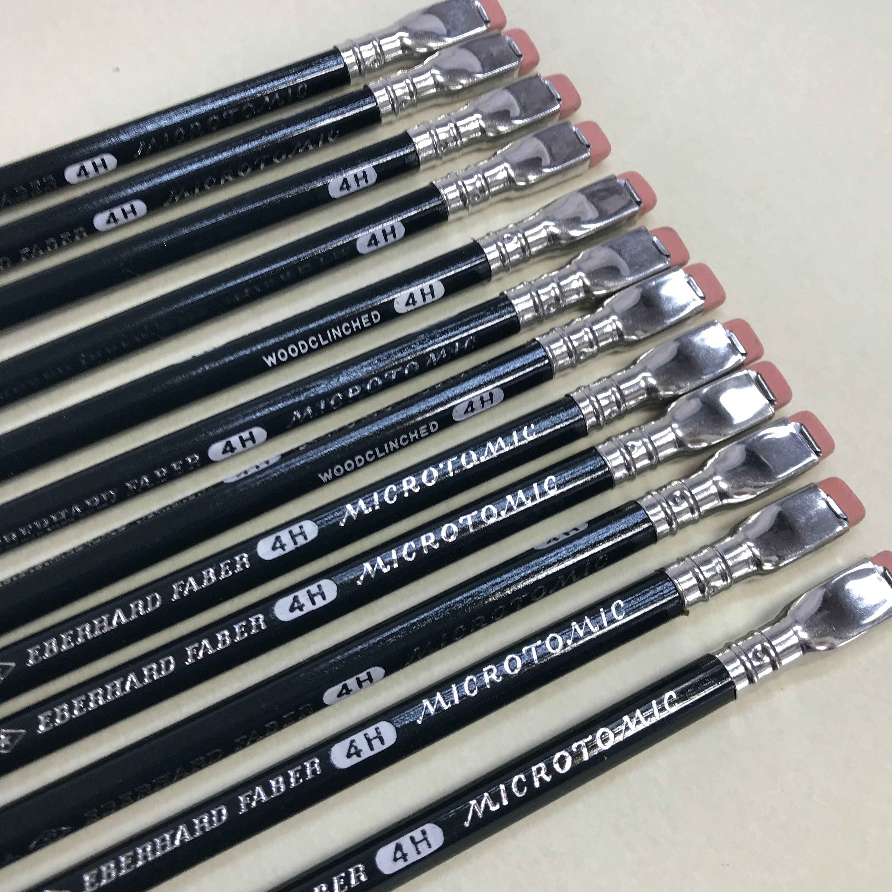 Eberhard Faber Microtomic 603 4H: One Dozen Vintage Pencil