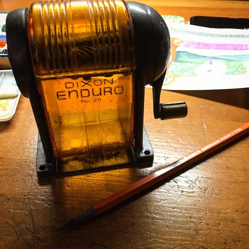 Very Rare Eberhard Faber Microtomic Chisel Point Vintage Drafting