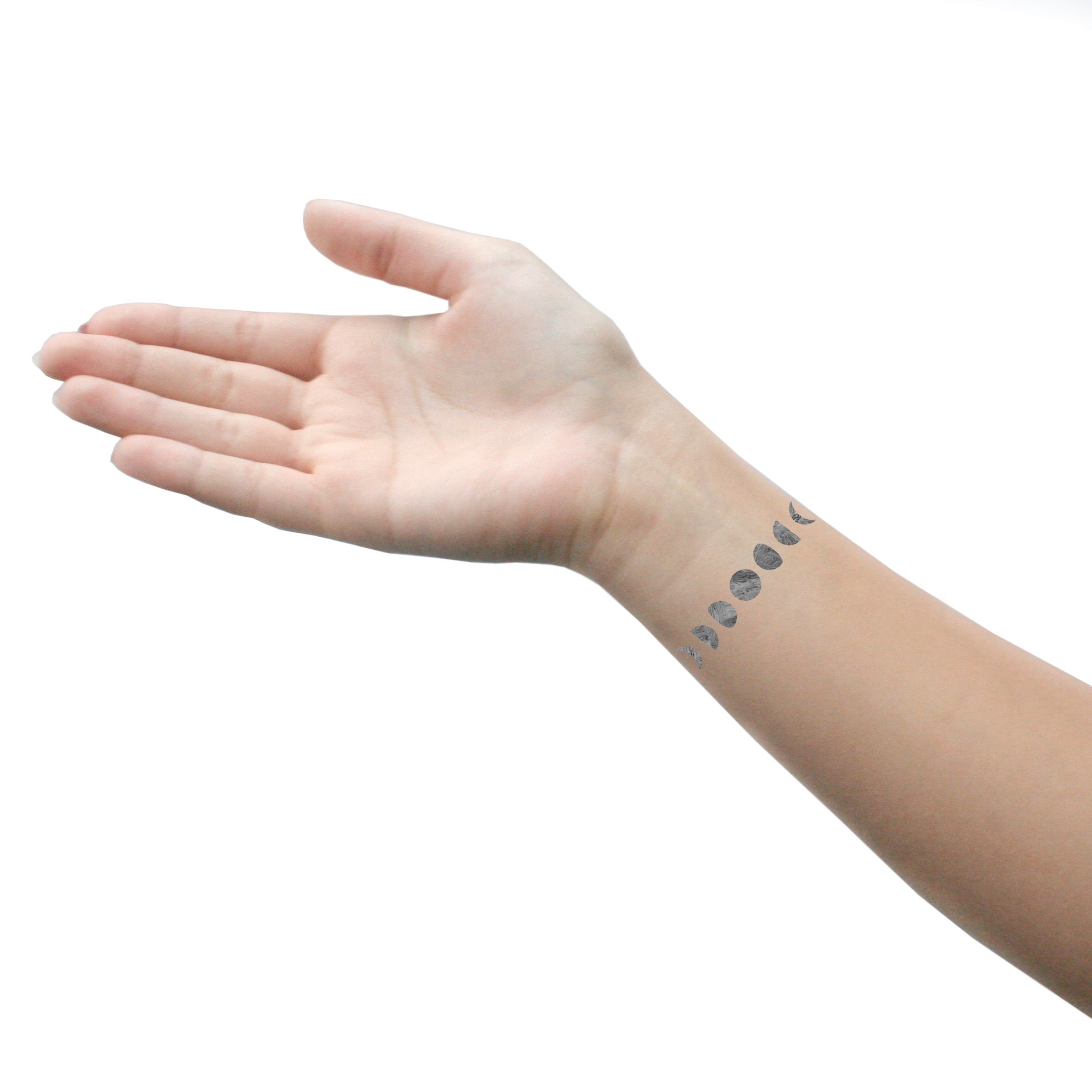 Moon Phases Temporary Tattoo Wrist Moon Tattoo Moon Phases - Etsy Moon Phases Temporary Tattoo Wrist Moon Tattoo Moon Phases - Etsy
