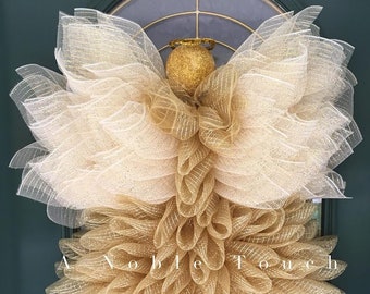 Angel Wreath Tutorial, DIY Angel, How to Make an Angel Wreath, by A Noble Touch