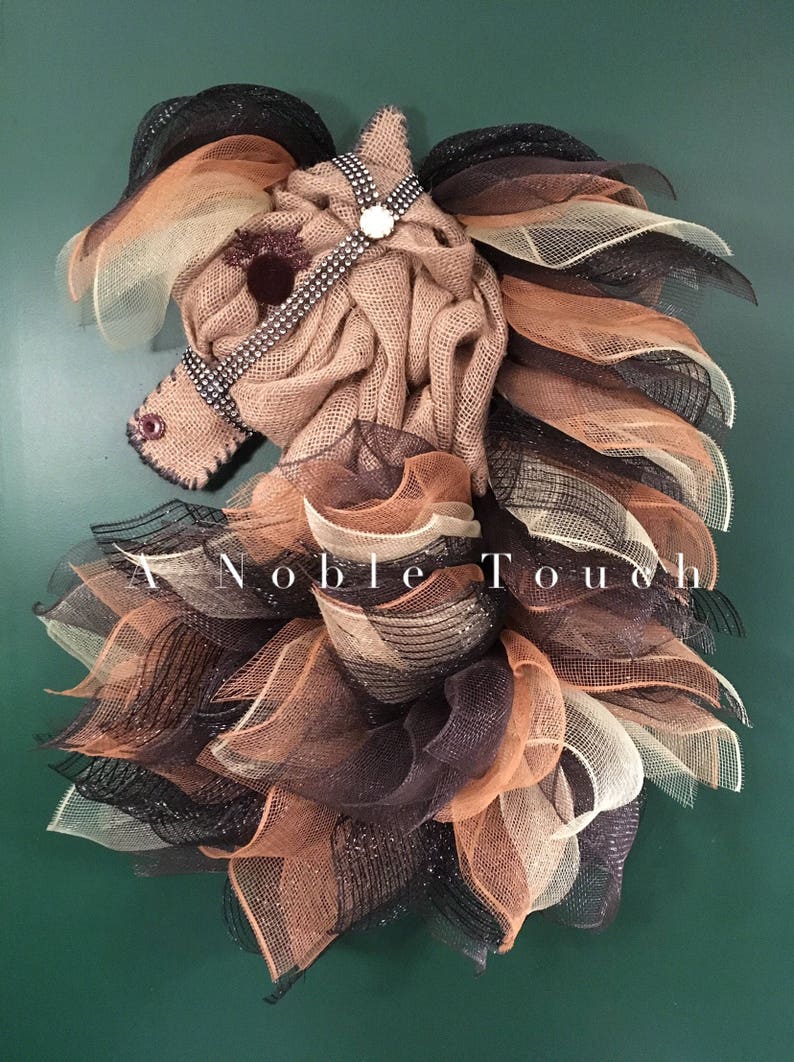 Made to Order Horse Head wreath Race Horse Wreath Kentucky Etsy