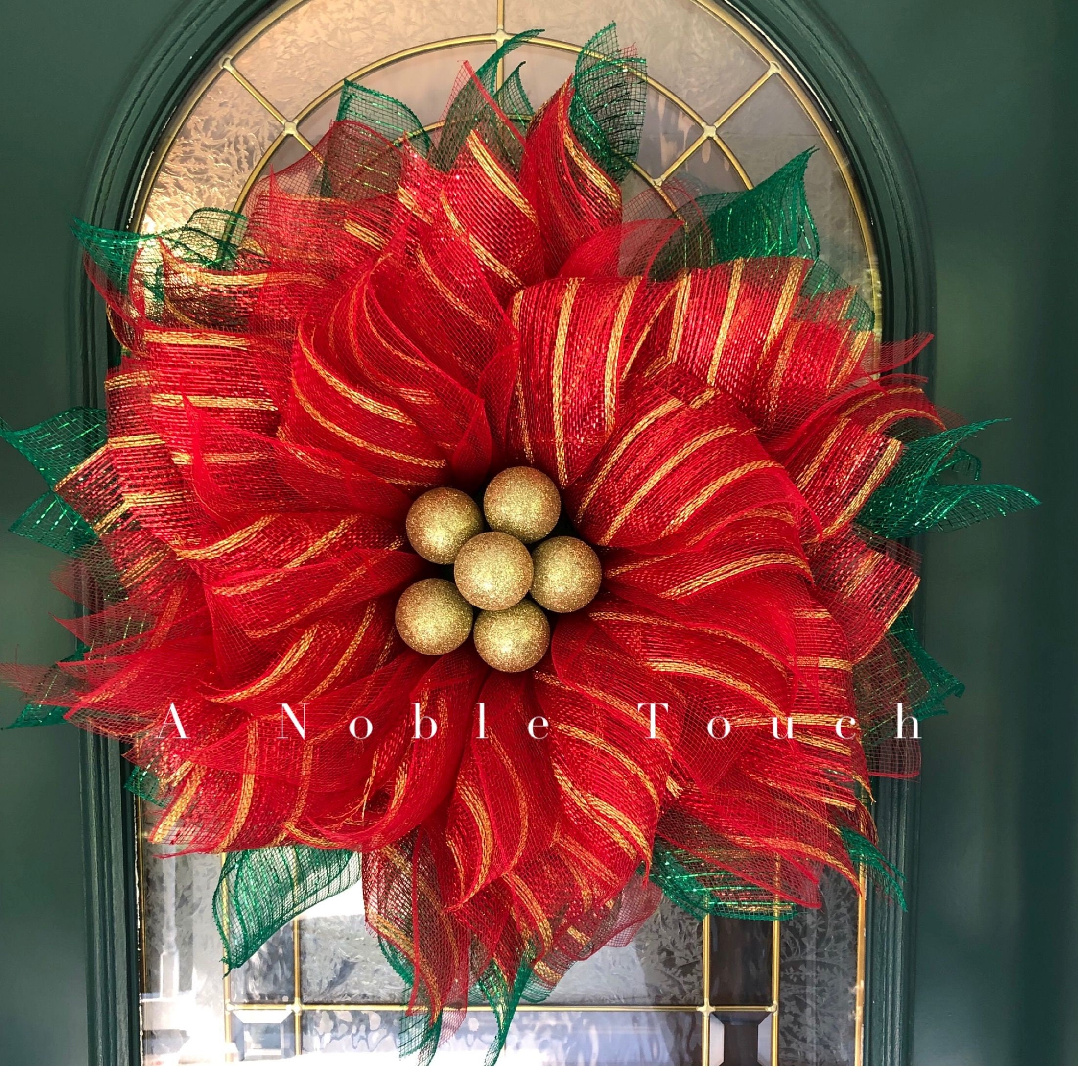 How to Make Deco Mesh Wreath Tutorials Etsy