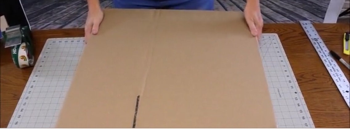 How to Make a Box Tutorial, Box for shipping, Boxes, DIY, How to tuto…