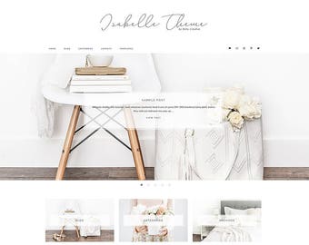 WordPress Theme // Genesis Child Theme // "Isabelle"