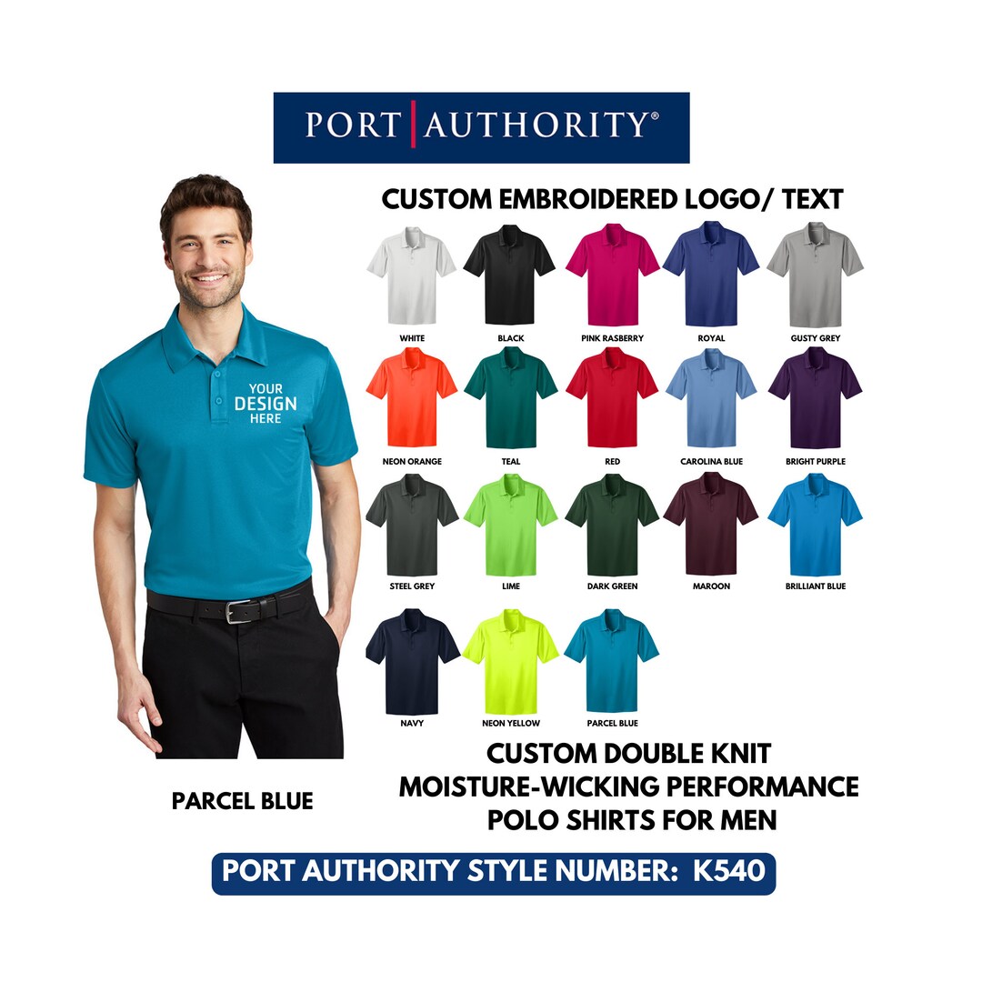 custom moisture wicking polo shirts
