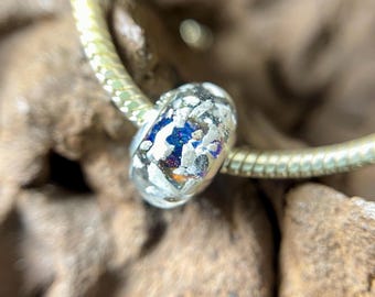 Cremation beads, European bead, Pandora compatible charms, ashes jewellery, ashes in resin, pet memorial, ashes jewellery,