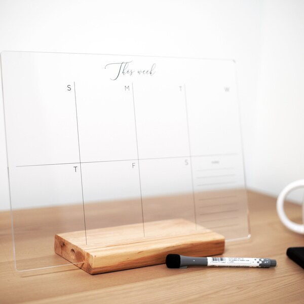 Desk Calendar Etsy