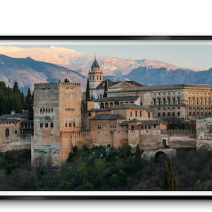 Alhambra Palace Fine Art Print: Granada Spain Travel Photography
