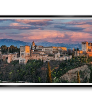 Alhambra Palace Fine Art Print: Granada, Spain Travel Photography