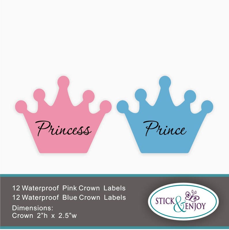 Free Free 112 Prince Or Princess Gender Reveal Svg SVG PNG EPS DXF File