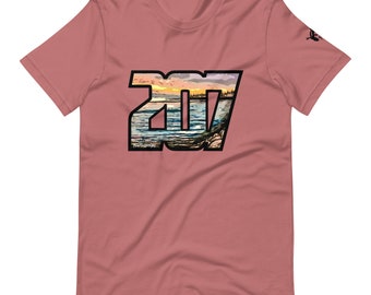 207 Pride York Beach Long Sands Bella + Canvas Unisex T-shirt