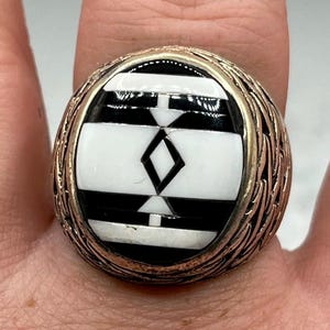 Mens Vintage Navajo Ring - Etsy