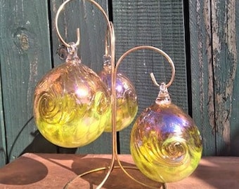 Ron Hinkle Handblown Glass Ornament Limited Edition Retired