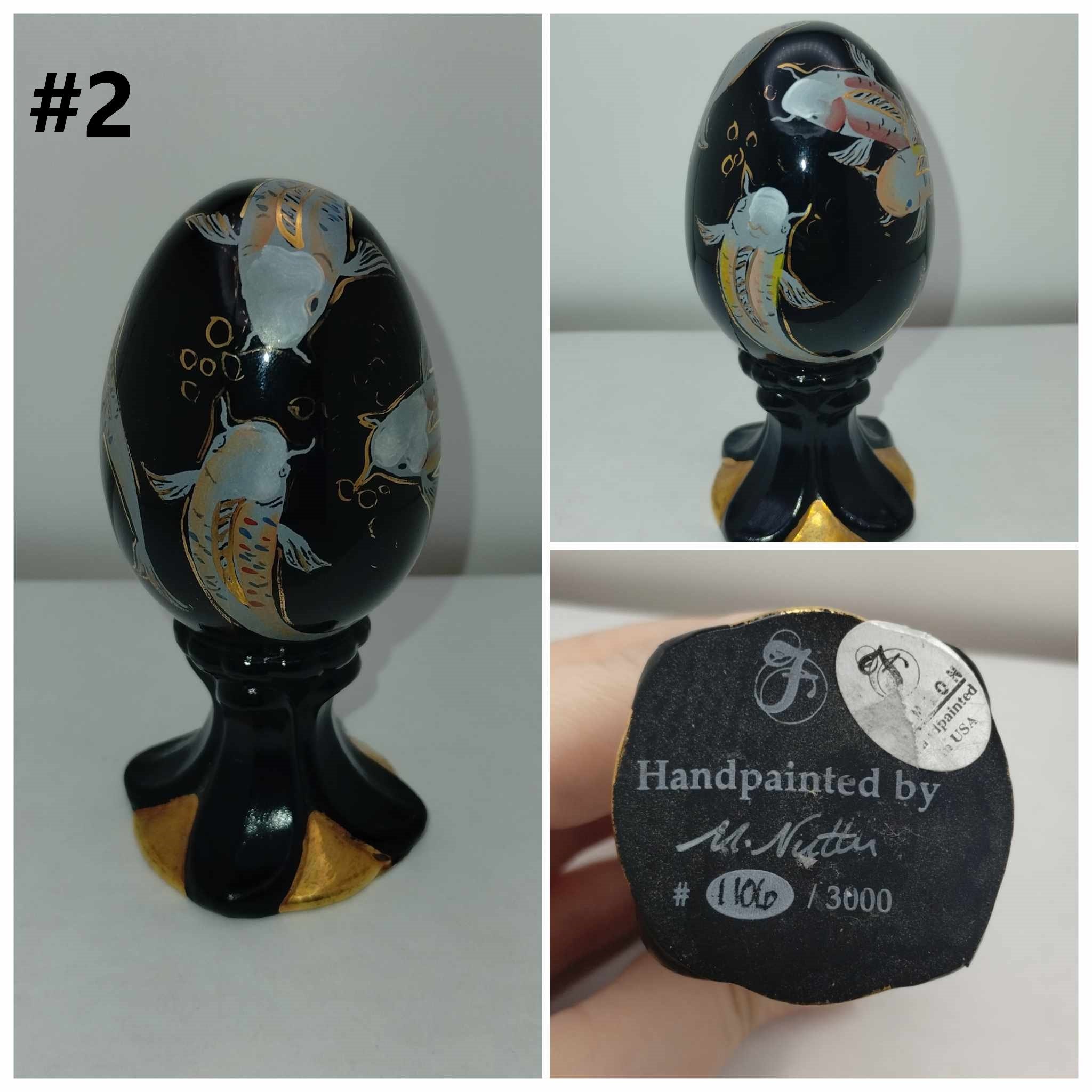Fenton Art Glass Hand-painted Egg - Etsy