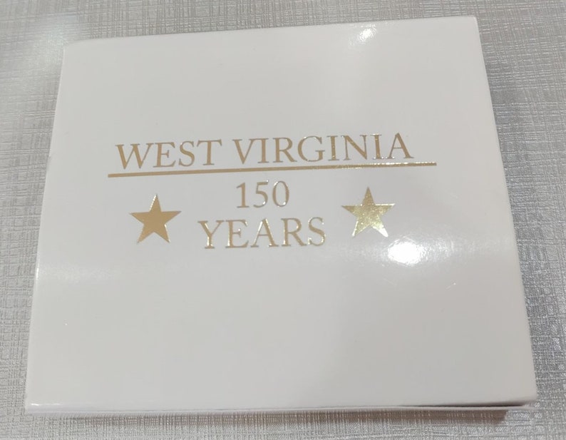 Proof West Virginia 150th Sesquicentennial Heritage Medal .999, 1 ounce image 10