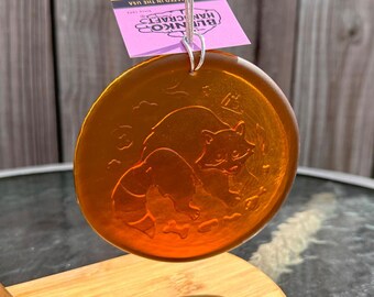 Blenko Suncatcher - Trash Panda - Possum - Butterfly - Hummingbird - Dragonfly - Honey Bee - Bigfoot - Chicken - Sunflower