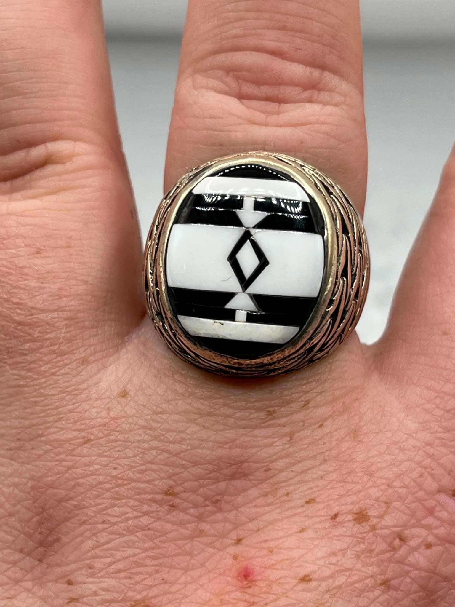 Mens Vintage Navajo Ring - Etsy