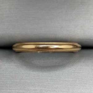 Size 6 1 4 2.2mm Solid 14k Yellow Gold DASON Wedding Band Etsy