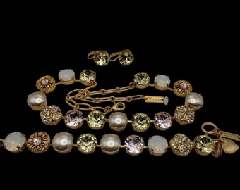 Mariana Swarovski Necklace, Bracelet, & Earrings