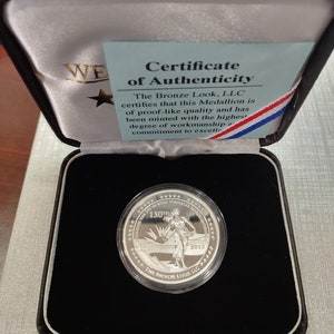Proof West Virginia 150th Sesquicentennial Heritage Medal .999, 1 ounce image 6