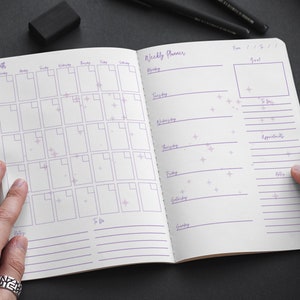 Sparkle Themed Planner: Monthly, Weekly, Daily, Trackers - Dreams & Expression - PDF Download