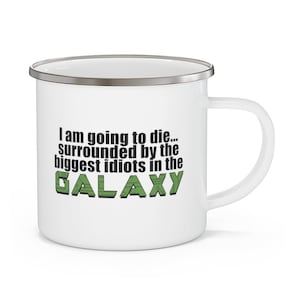 Guardians of the Galaxy Enamel Mug: Funny Gamer Gift