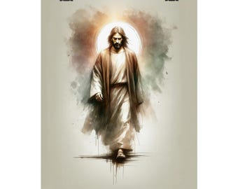 The Light and Life | Jesus Christ |  Poster Print