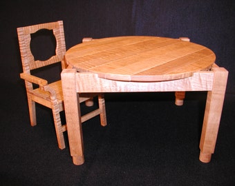 GARDENIA: Dining table and chairs for indoors or outdoors Woodworking furniture plans and step by step instructions