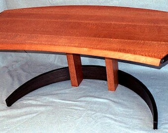 Planos de carpintería para escritorio ejecutivo / Muebles modernos DIY (180 cm de diámetro)
