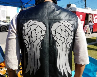 Leather Vest by Suzahdi Sz XS - 3XL & Custom Fit Inspired by