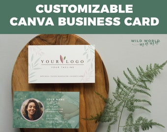 Tarjeta de presentación de Doula personalizable - Plantilla Canva