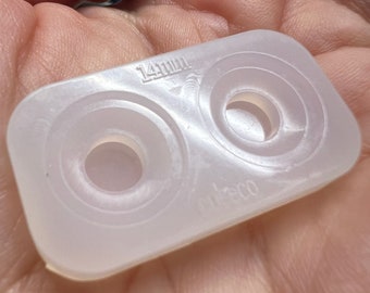14mm 3D-Puppenauge Chip für Blythe und Icy Dolls Silikonform DIY Resin Augenherstellung