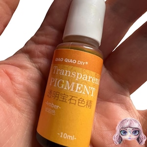 Choose Your Color! Transparent Color Pigment for UV and/or Epoxy Resin Qiao Qiao DIY