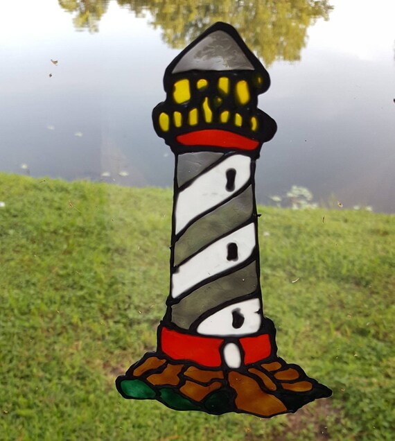 Handmade Glass Lighthouse Handmade Glass Lighthouse