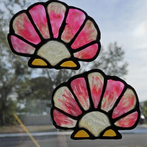 Gallery Glass Window Cling Sea Shells
