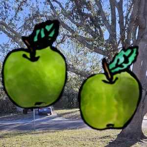 Gallery Glass Window Cling Apples