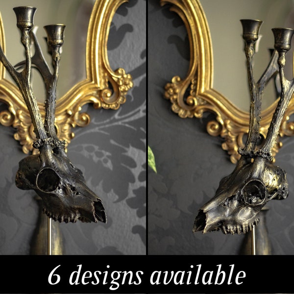 Gothic Candle Holder Etsy