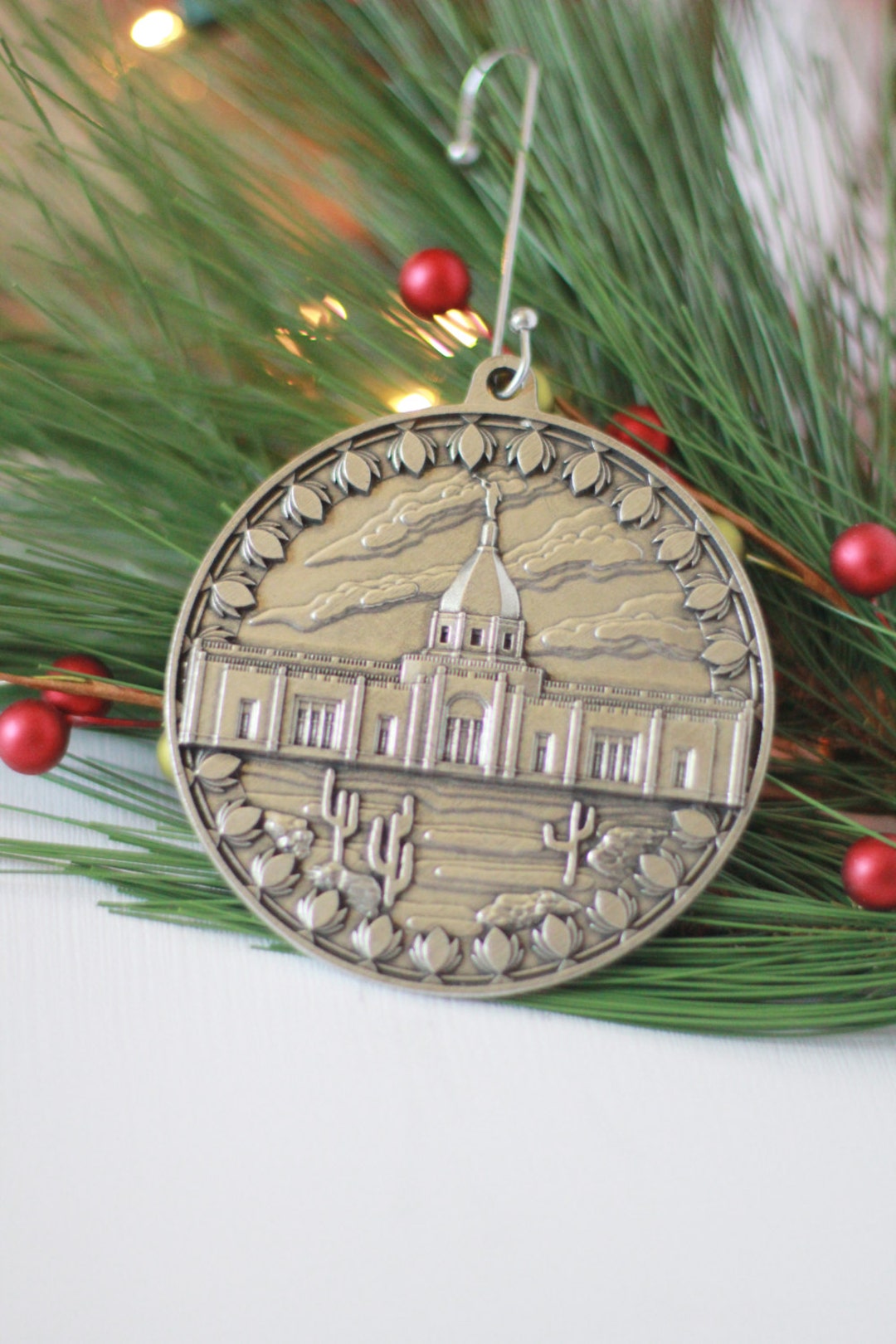 Tucson Arizona Temple Christmas Ornament Etsy