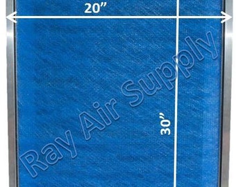 Ray Air Supply 20x30 Pristine Air Cleaner Replacement Filter Pads 20x30