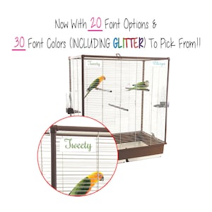 White 14-inch Extra Small Birds Parakeet Wire Bird Cage for Finches  Canaries Lovebirds Green Cheek Conure Perfect Bird Travel Cage and Hanging  Bird
