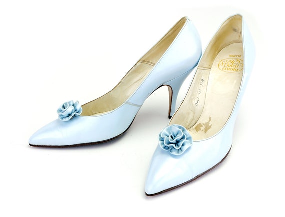 Powder 2025 blue stilettos