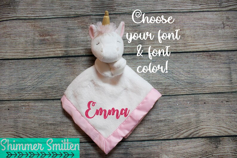 Unicorn Baby Girl Blanket Baby Shower Gift Etsy