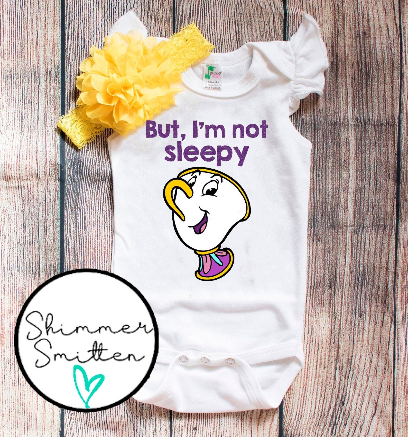 Beauty & the Beast - Chip - Disney Baby Bodysuit/Toddler Tee