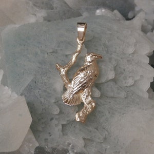 PNW Eagle on Branch Pendant, Eagle Jewelry, Eagle Pendant, Eagle Necklace, Bird Jewelry,