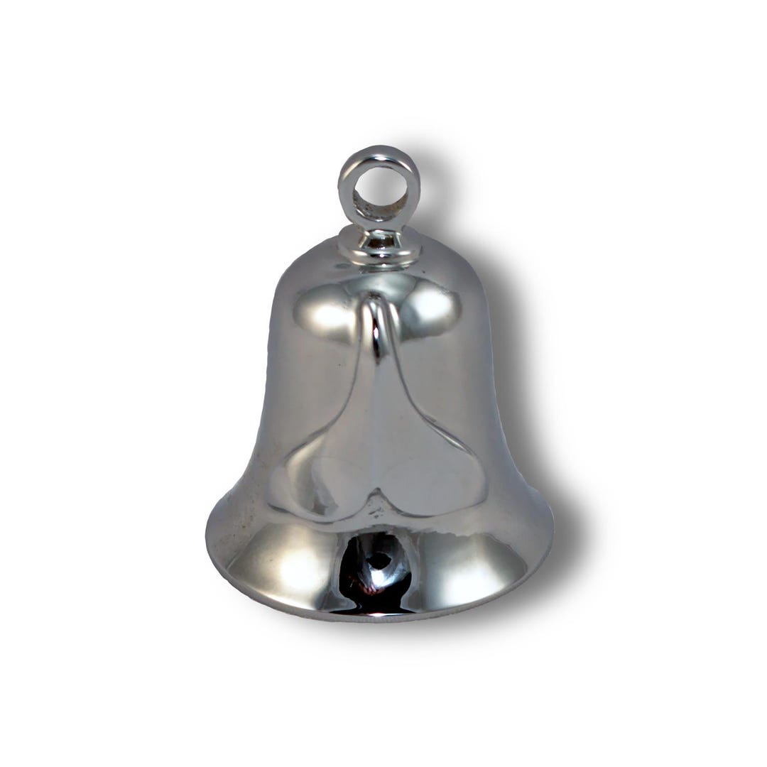Whale Tail Chrome Plated Brass Bell - Etsy