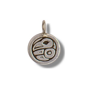 Native Raven Pendant, Raven, Northwest Native, Raven Pendant, Raven Jewelry, Silver Raven Pendant, Pendant, Native Raven