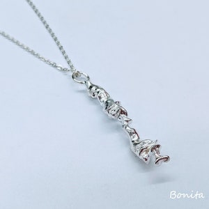 Molten - Molten Silver - Melted Silver - Molten Metal - Molten Pendant - Molten Silver Pendant - Silver Molten Metal - Organic Shape Pendant